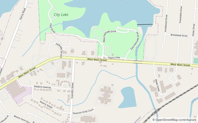 Mendenhall Plantation location map