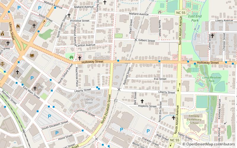 Holloway Street District location map