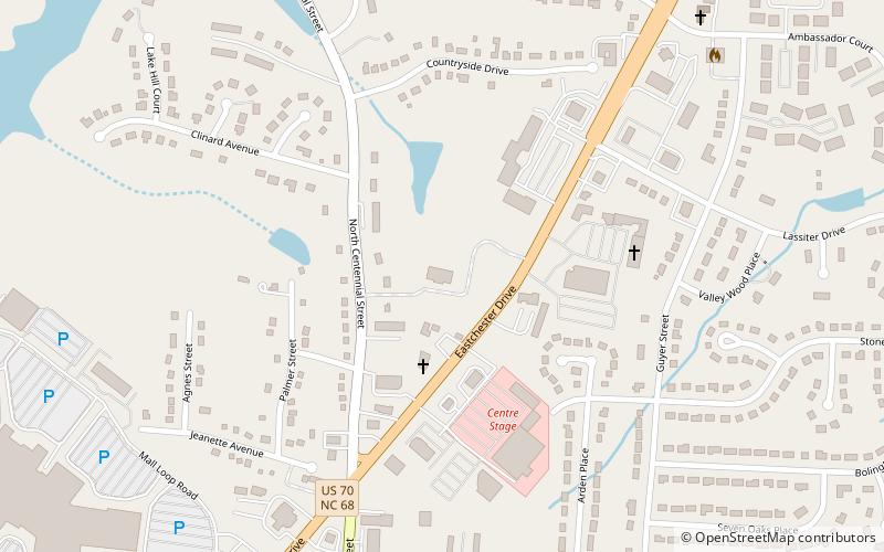 John Wesley University location map