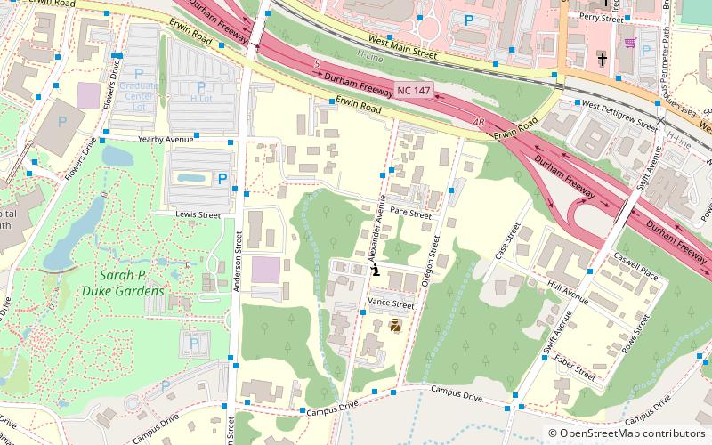 Richard D. Blacknall House location map