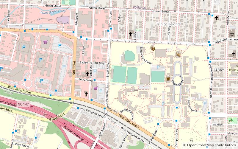 Jack Katz Stadium location map