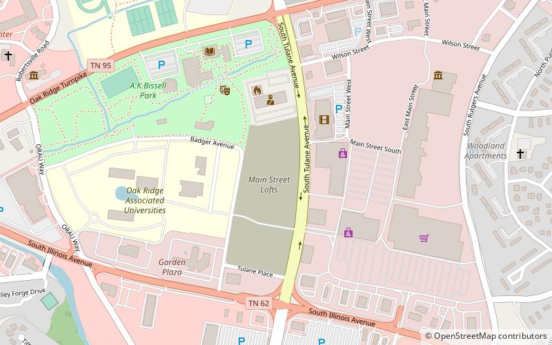 American Museum of Science and Energy location map