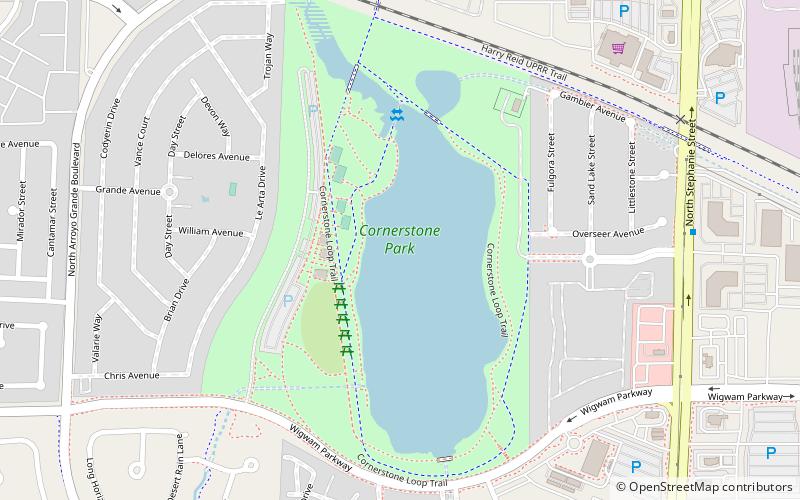 cornerstone park henderson location map