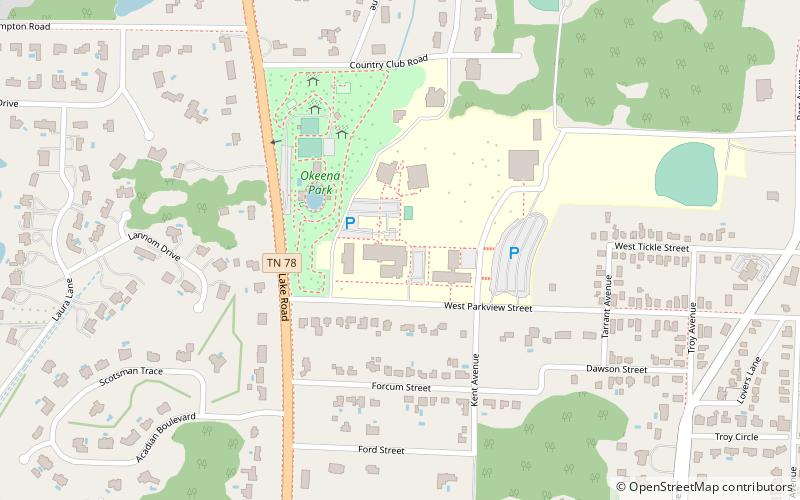 Dyersburg State Community College location map