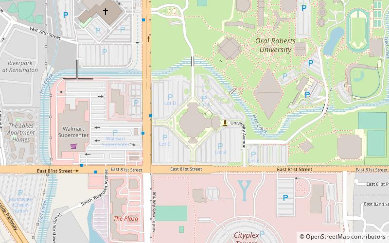 Mabee Center location map