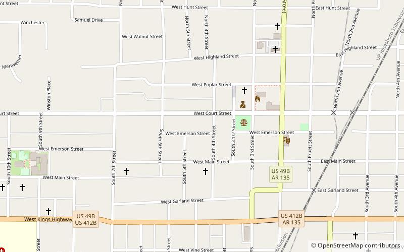 Beisel-Mitchell House location map