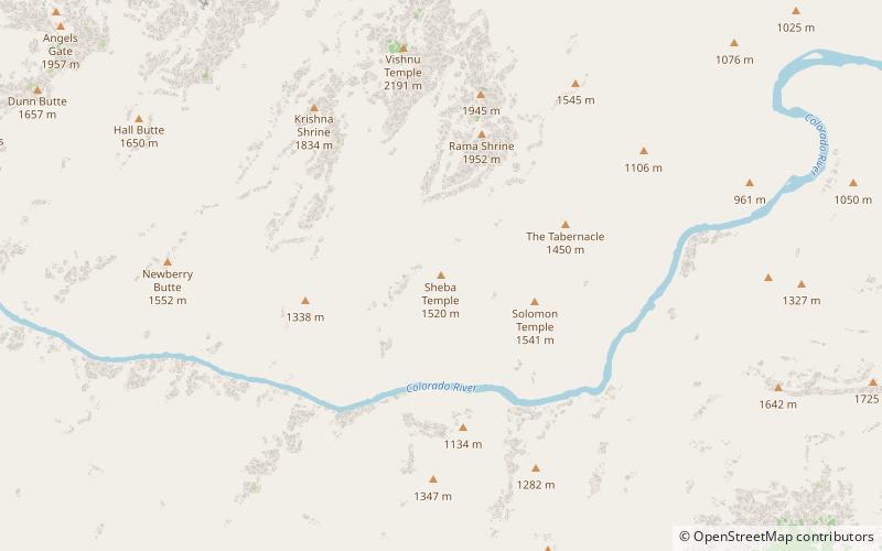 Sheba Temple location map
