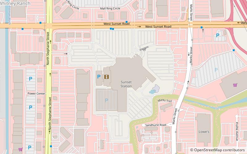 Sunset Station Hotel & Casino location map