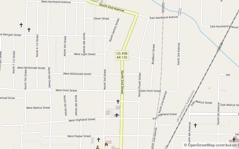 St. Mary's Catholic Church location map