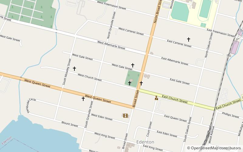 St. Paul's Episcopal Church and Churchyard location map