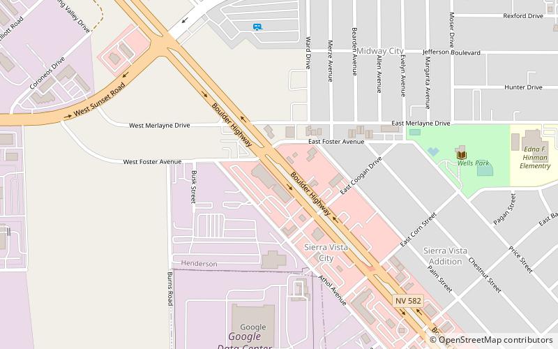 Skyline Casino location map