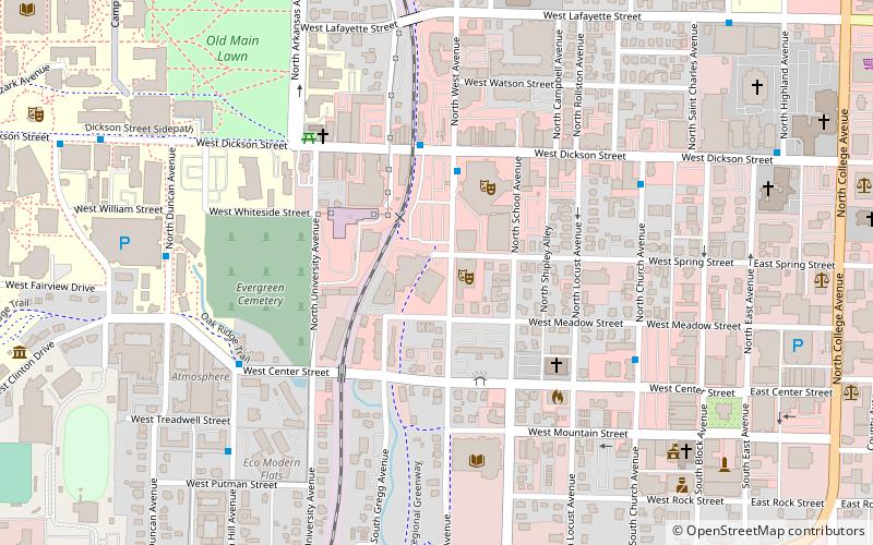 theatresquared fayetteville location map