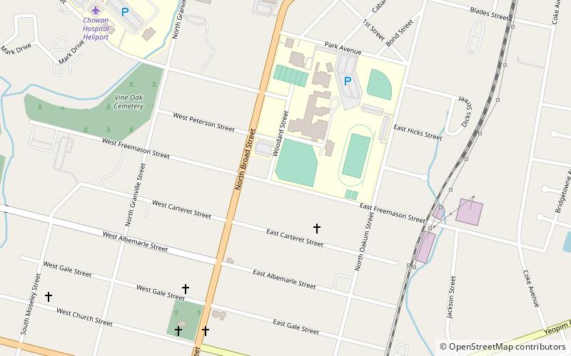 Historic Hicks Field location map