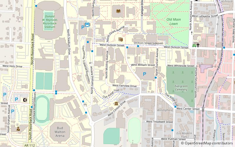 Clinton House location map