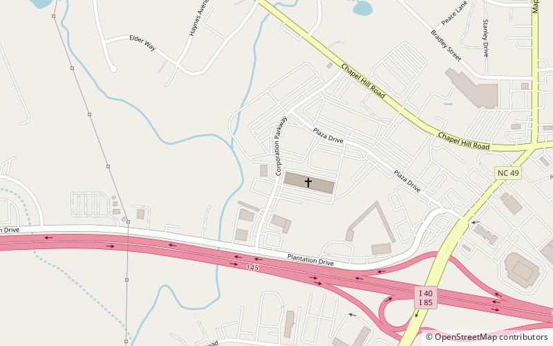 burlington outlet village location map