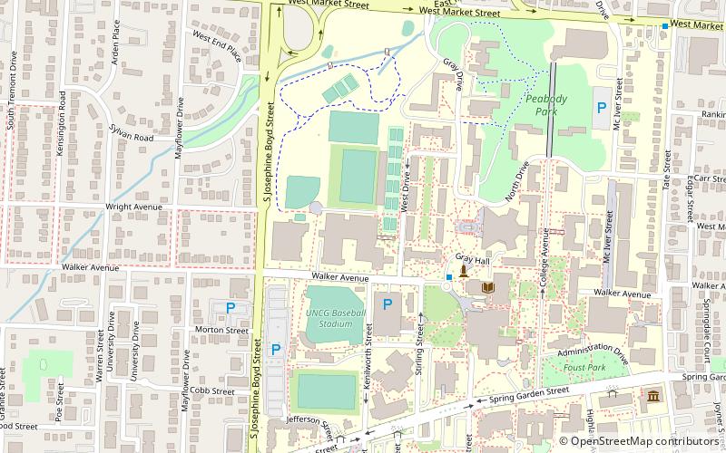 Fleming Gymnasium location map