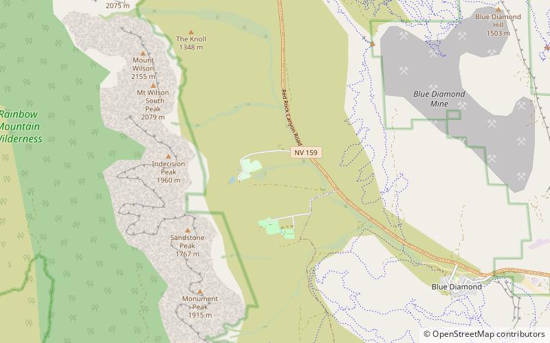 Park Stanowy Spring Mountain Ranch location map