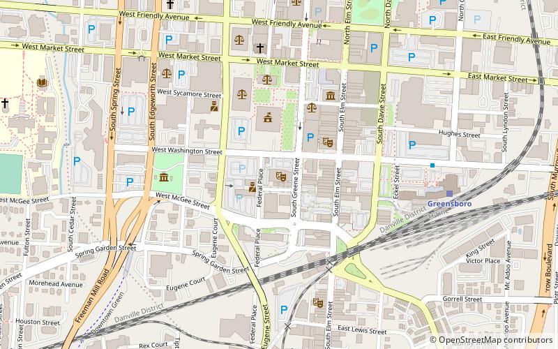 Carolina Theatre location map