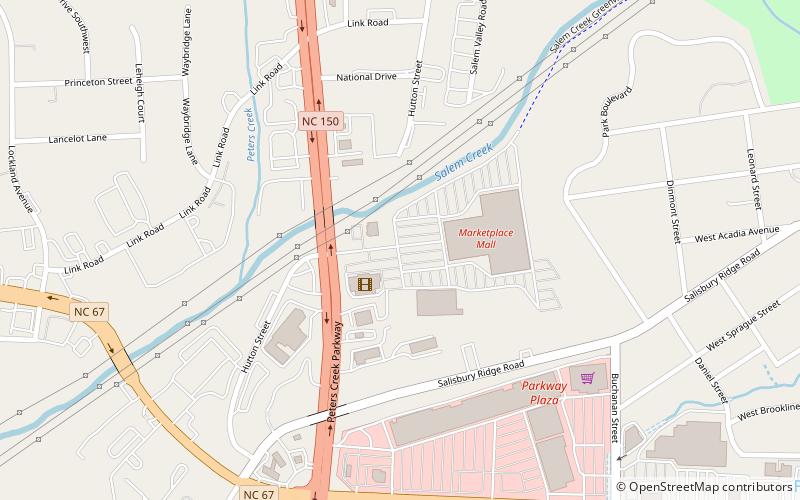 Marketplace Mall location map