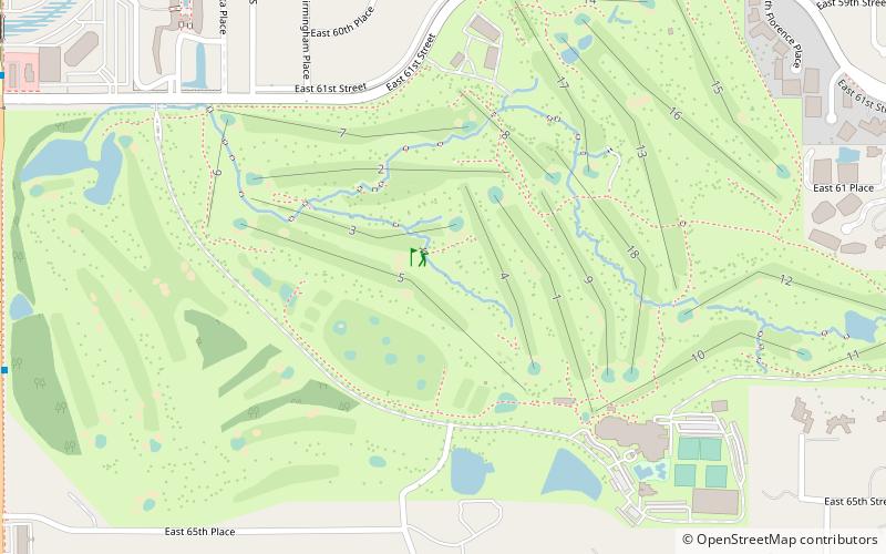 Southern Hills Country Club location map
