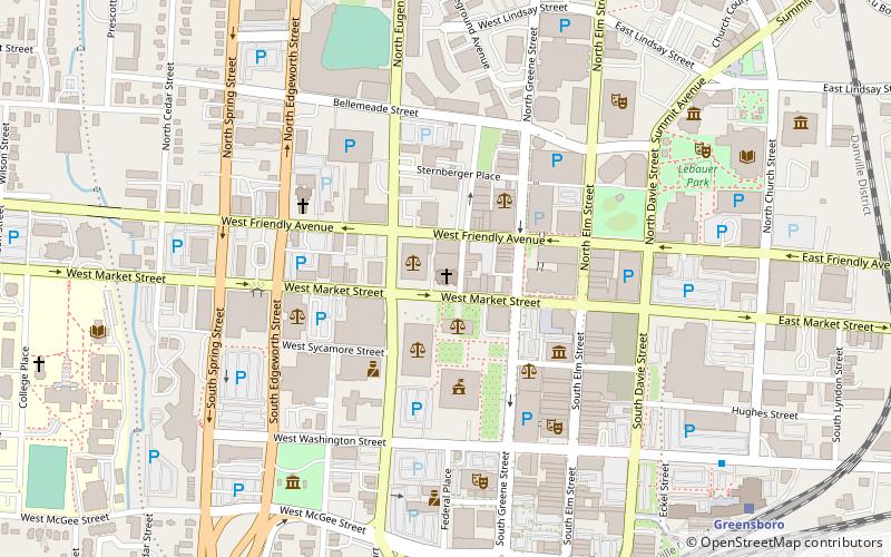 West Market Street United Methodist Church location map