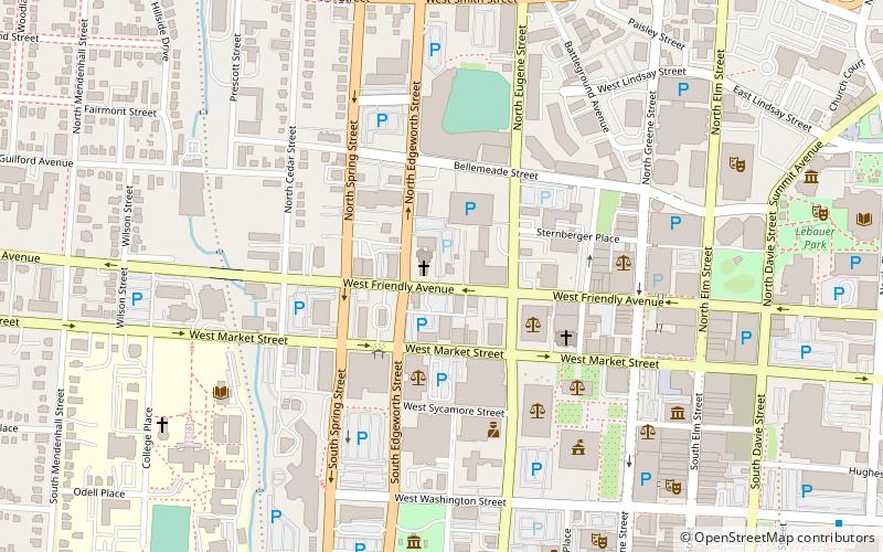 Michael Sherwood House location map