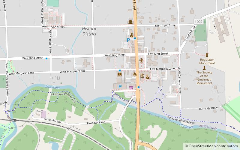 Orange County Public Library location map