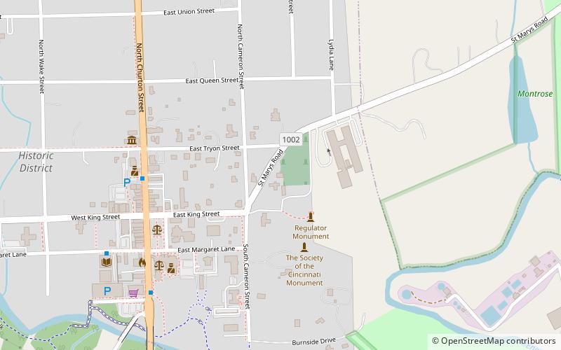 St. Matthew's Episcopal Church and Churchyard location map