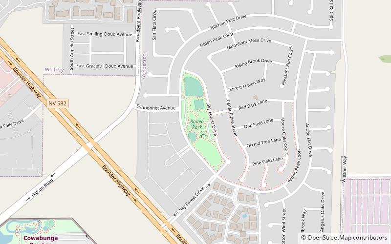 rodeo park henderson location map