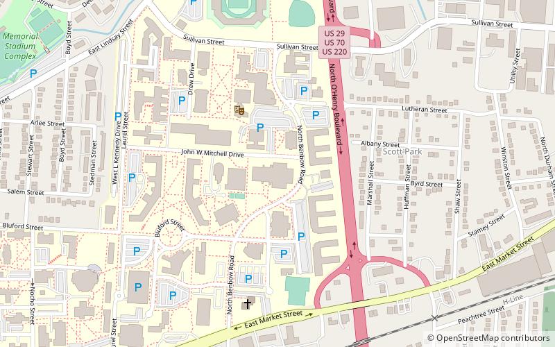 Corbett Sports Center location map