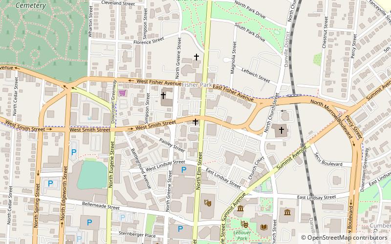 St. Benedict Catholic Church location map