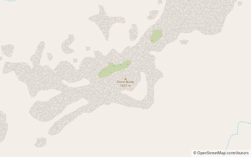 Dunn Butte location map