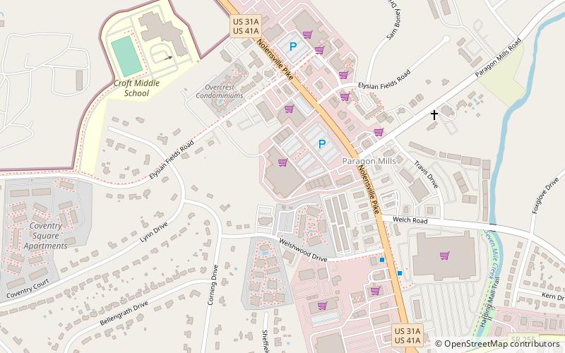 Plaza Mariachi Music City location map