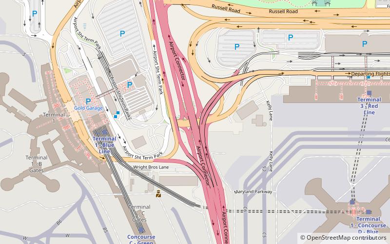 mccarran airport connector las vegas location map