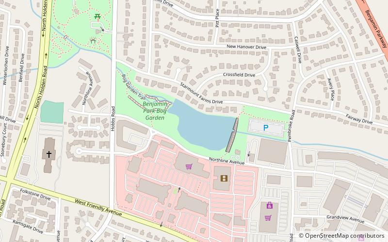 The Bog Garden location map
