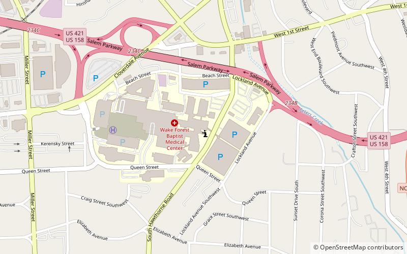Coy C. Carpenter Library location map