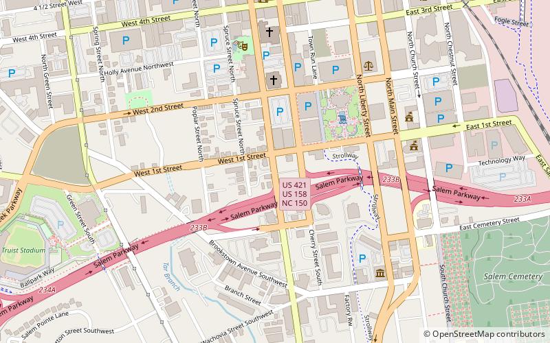 James Mitchell Rogers House location map