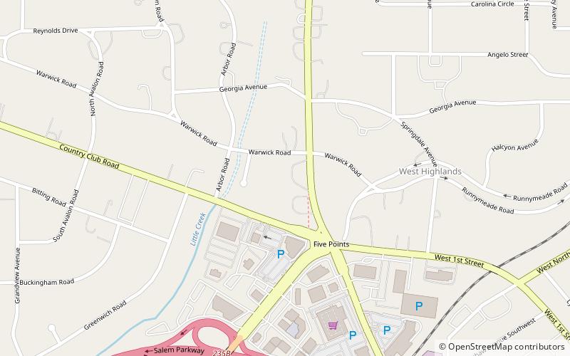 Robert M. Hanes House location map