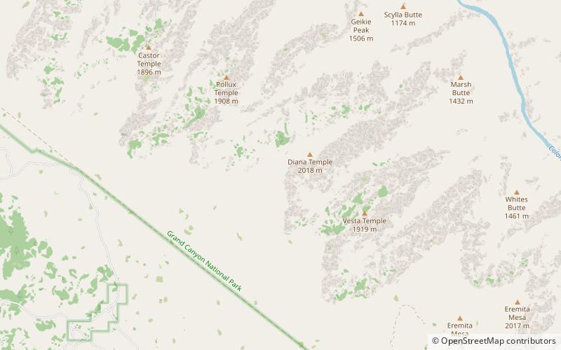 Mescalero Point location map