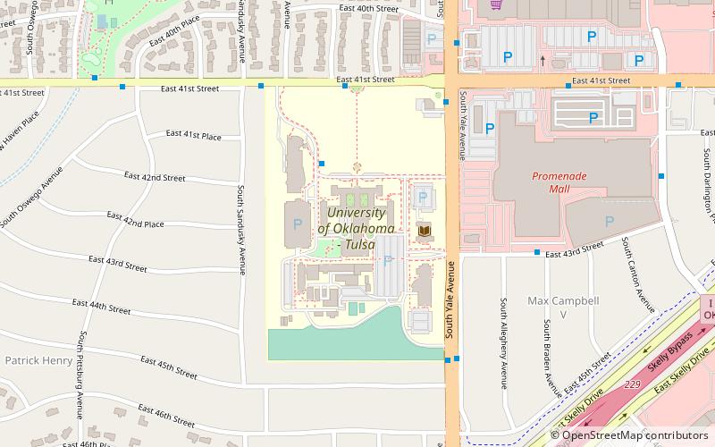 OU School of Community Medicine location map