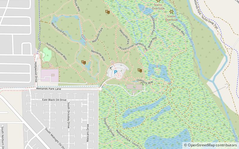 Clark County Wetlands Park location map