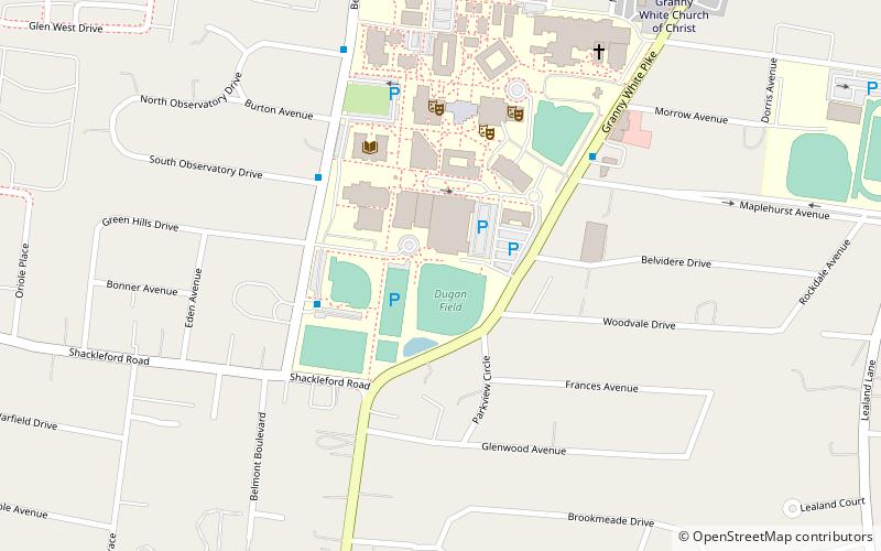 dugan field nashville location map
