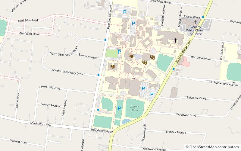 Allen Arena location map