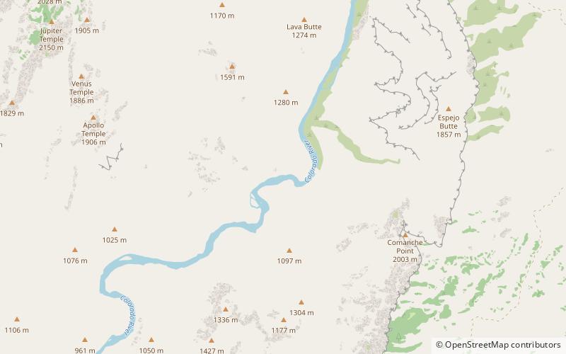 Escalante Route location map