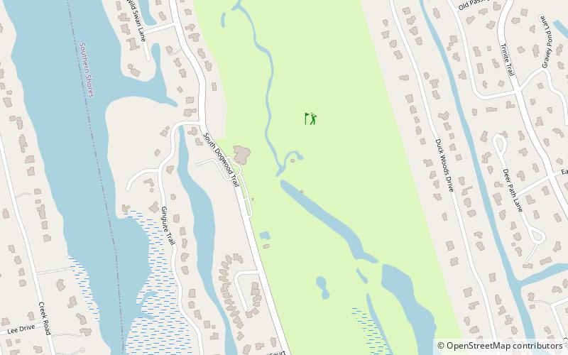 Duck Woods Country Club location map