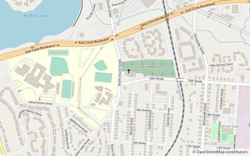 Buffalo Presbyterian Church and Cemetery location map