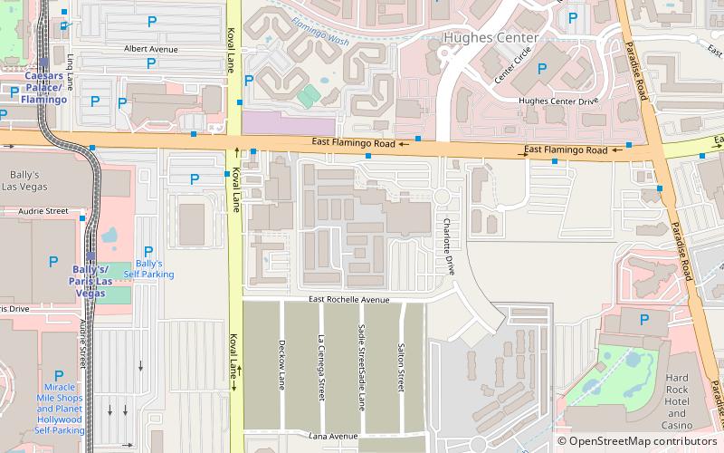 Tuscany Suites & Casino location map