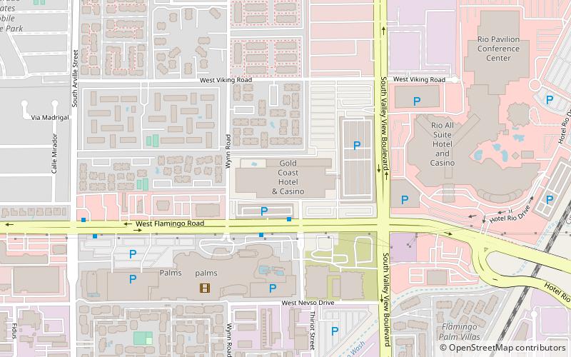 Gold Coast Hotel & Casino location map