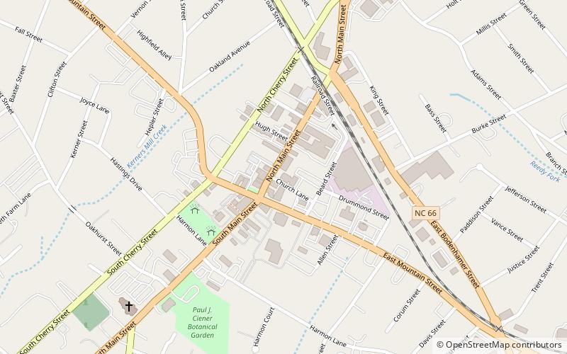 Main Street Baptist location map