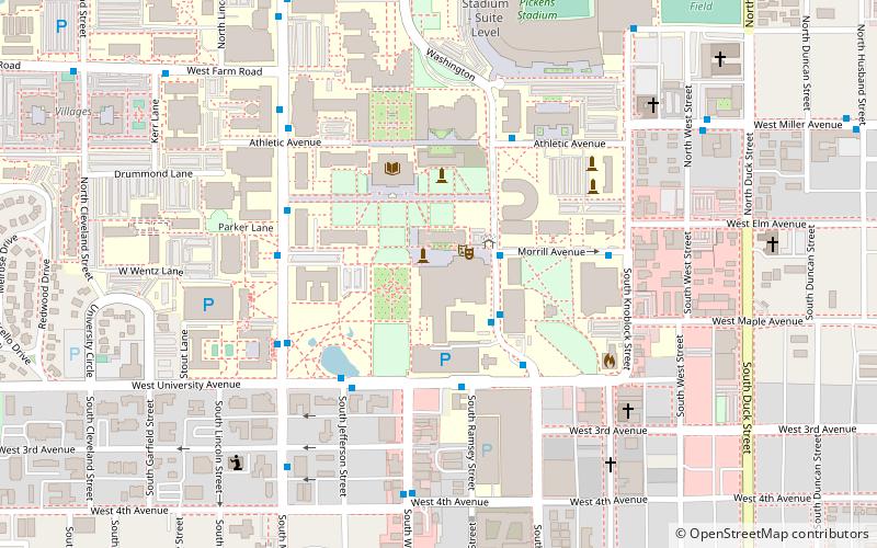 Student Union location map